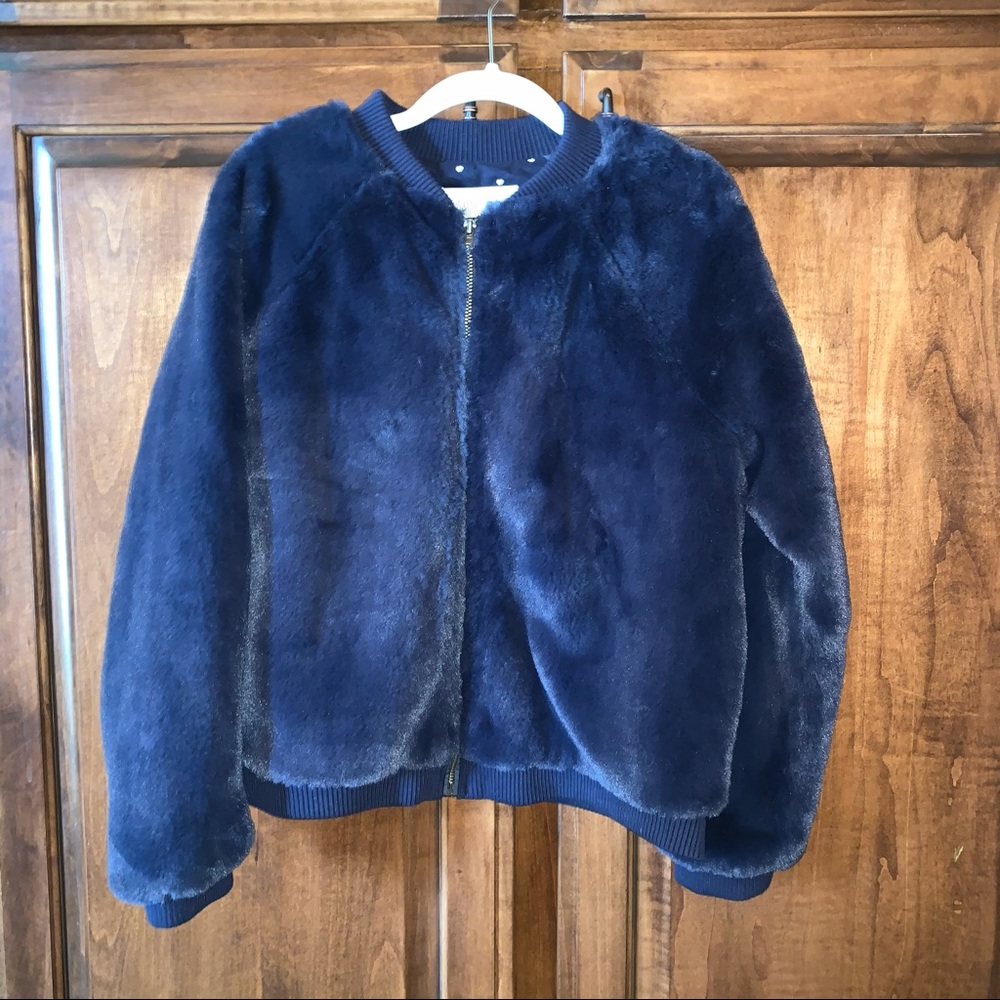 NWT Gymboree Go Outside Blue Jacket Size 10/12